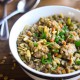 Italian Sausage with Lentils and Orzo